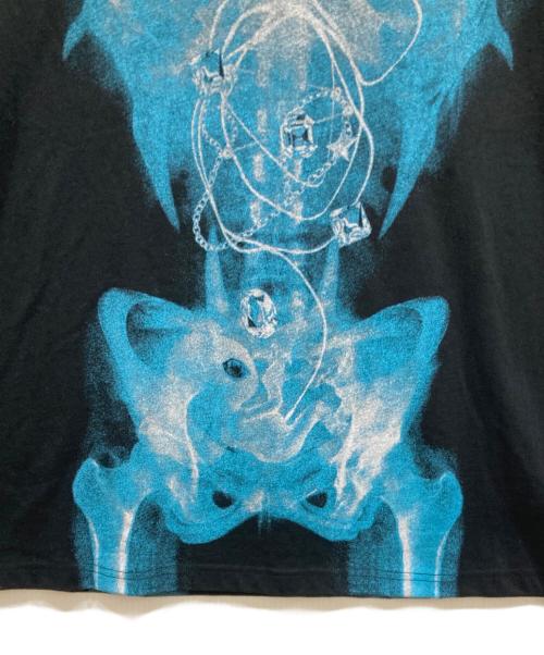 xg（エックスジー）XG (エックスジー) Alien X-Ray Tee ブラック×ブルー サイズ:SIZE Lの古着・服飾アイテム