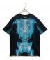 XG（エックスジー）の古着「Alien X-Ray Tee」｜ブラック×ブルー