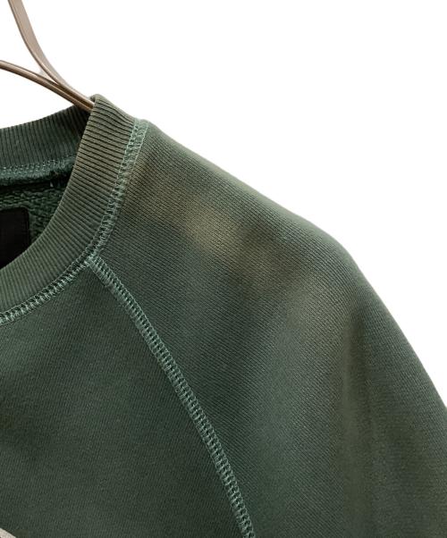 stussy（ステューシー）stussy (ステューシー) Overlock Varsity Raglan グリーン サイズ:SIZE Sの古着・服飾アイテム