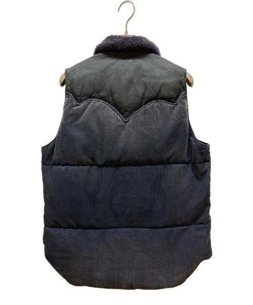 Rocky Mountain FeatherBed（ロッキーマウンテンフェザーベッド）Rocky Mountain FeatherBed (ロッキーマウンテンフェザーベッド) ダウンベスト ネイビー サイズ:SIZE 38の古着・服飾アイテム