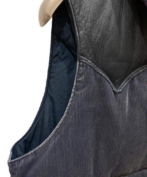 Rocky Mountain FeatherBed（ロッキーマウンテンフェザーベッド）Rocky Mountain FeatherBed (ロッキーマウンテンフェザーベッド) ダウンベスト ネイビー サイズ:SIZE 38の古着・服飾アイテム