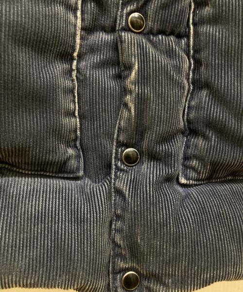Rocky Mountain FeatherBed（ロッキーマウンテンフェザーベッド）Rocky Mountain FeatherBed (ロッキーマウンテンフェザーベッド) ダウンベスト ネイビー サイズ:SIZE 38の古着・服飾アイテム