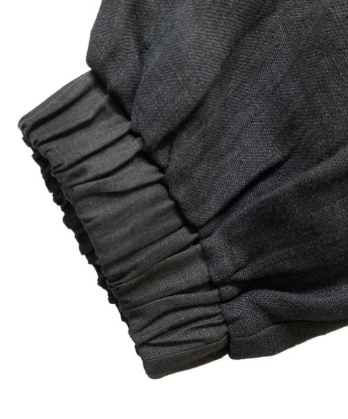 中川政七商店（ナカガワマサシチショウテン）中川政七商店 (ナカガワマサシチショウテン) 半袖リネンワンピース ブラック サイズ:SIZE Freeの古着・服飾アイテム