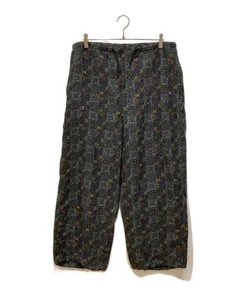 BEAMS PLUS（ビームスプラス）BEAMS PLUS (ビームスプラス) スラブメッシュプリントミリタリーイージーパンツ ネイビー サイズ:SIZE XLの古着・服飾アイテム