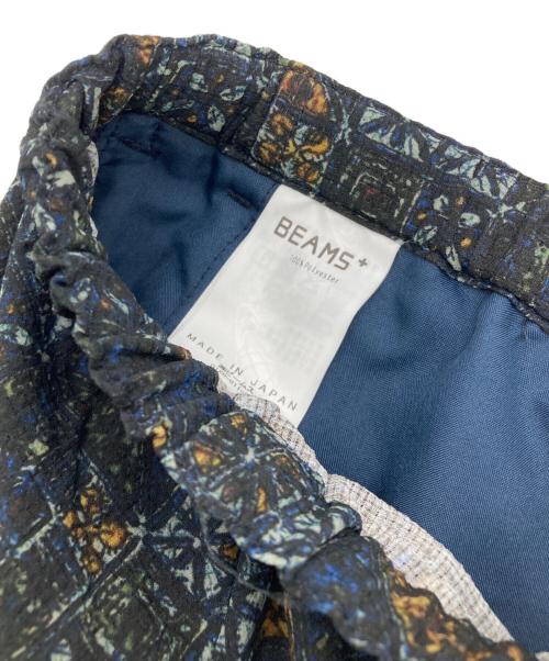 BEAMS PLUS（ビームスプラス）BEAMS PLUS (ビームスプラス) スラブメッシュプリントミリタリーイージーパンツ ネイビー サイズ:SIZE XLの古着・服飾アイテム