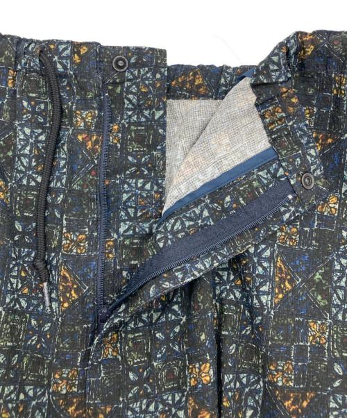 BEAMS PLUS（ビームスプラス）BEAMS PLUS (ビームスプラス) スラブメッシュプリントミリタリーイージーパンツ ネイビー サイズ:SIZE XLの古着・服飾アイテム