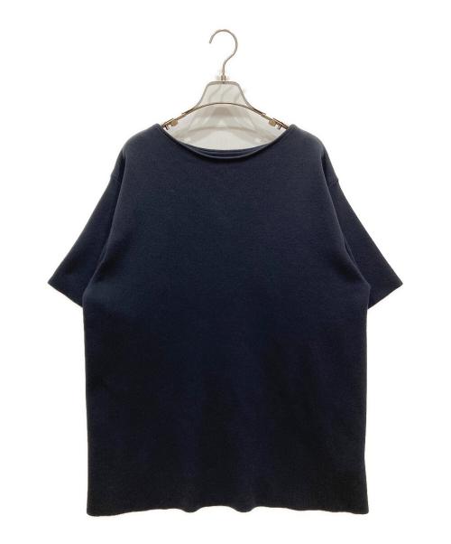 Snow peak（スノーピーク）snow peak (スノーピーク) S/S Boat Neck Pullover ネイビー サイズ:SIZE Lの古着・服飾アイテム