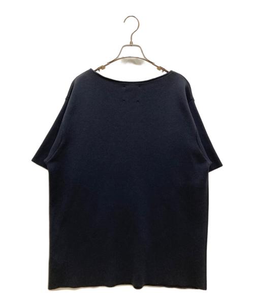 Snow peak（スノーピーク）snow peak (スノーピーク) S/S Boat Neck Pullover ネイビー サイズ:SIZE Lの古着・服飾アイテム