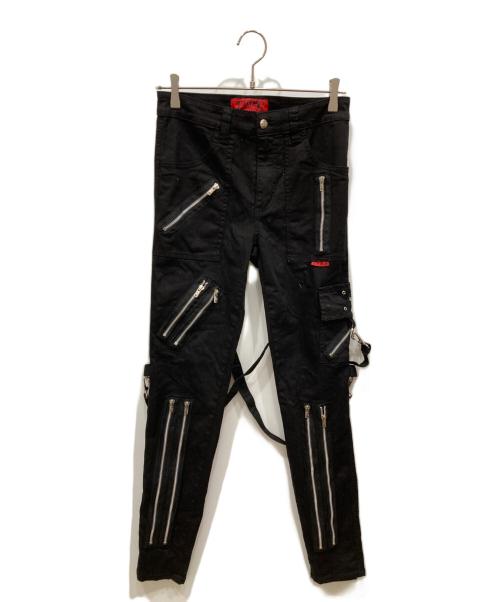 TRIPP（トリップ）TRIPP (トリップ) ボンテージパンツ ブラック サイズ:27/5の古着・服飾アイテム