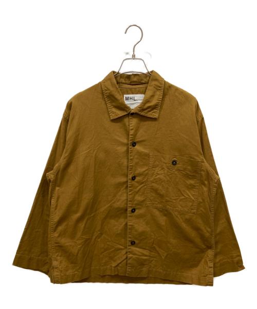 MHL（エムエイチエル）MHL (エムエイチエル) COTTON LINEN OXFORD ベージュ サイズ:SIZE Sの古着・服飾アイテム