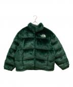 THE NORTH FACE×SUPREMEザ ノース フェイス×シュプリーム）の古着「Faux Fur Nuptse Jacket」｜グリーン