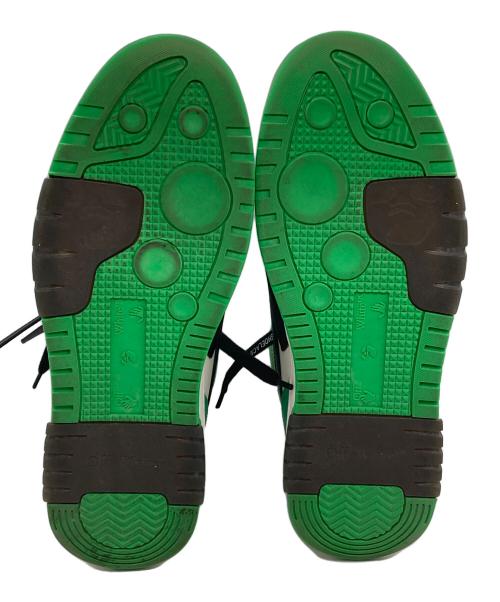 OFFWHITE（オフホワイト）OFFWHITE (オフホワイト) Out of Office ハイカットスニーカー グリーン×ブラック サイズ:SIZE 42の古着・服飾アイテム