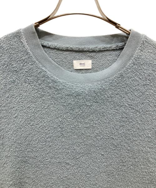 RHC Ron Herman（アールエイチシー ロンハーマン）RHC Ron Herman (アールエイチシー ロンハーマン) パイル地Tシャツ ブルー サイズ:SIZE Lの古着・服飾アイテム