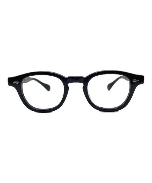 julius tart optical（ジュリアス タート オプティカル）JULIUS TART OPTICAL (ジュリアス タート オプティカル) 伊達眼鏡 ブラック サイズ:SIZE 46□24の古着・服飾アイテム