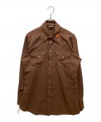 H BAR Cエイチバーシー）の古着「ウエスタンシャツ」｜ブラウン