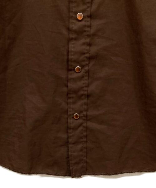 H BAR C（エイチバーシー）H BAR C (エイチバーシー) ウエスタンシャツ ブラウン サイズ:-の古着・服飾アイテム