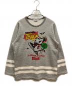 Hysteric Glamourヒステリックグラマー）の古着「プリントスウェット」｜グレー