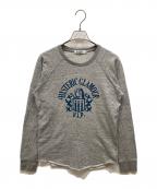 Hysteric Glamourヒステリックグラマー）の古着「プリントスウェット」｜グレー