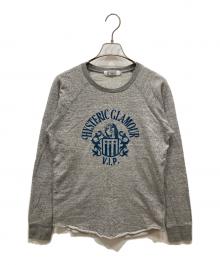 Hysteric Glamour（ヒステリックグラマー）の古着「プリントスウェット」｜グレー