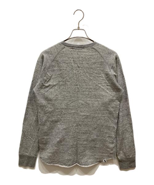 Hysteric Glamour（ヒステリックグラマー）Hysteric Glamour (ヒステリックグラマー) プリントスウェット グレー サイズ:Mの古着・服飾アイテム