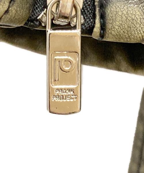 PRANK PROJECT（プランクプロジェクト）PRANK PROJECT (プランクプロジェクト) ヴィーガンレザーミドルコート ブラウン サイズ:FREEの古着・服飾アイテム