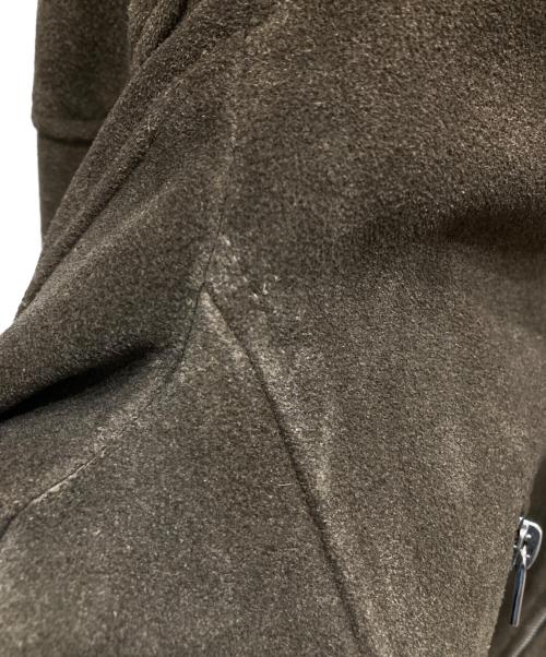 PRANK PROJECT（プランクプロジェクト）PRANK PROJECT (プランクプロジェクト) スウェードクロップドモトジャケット ブラウン サイズ:不明の古着・服飾アイテム