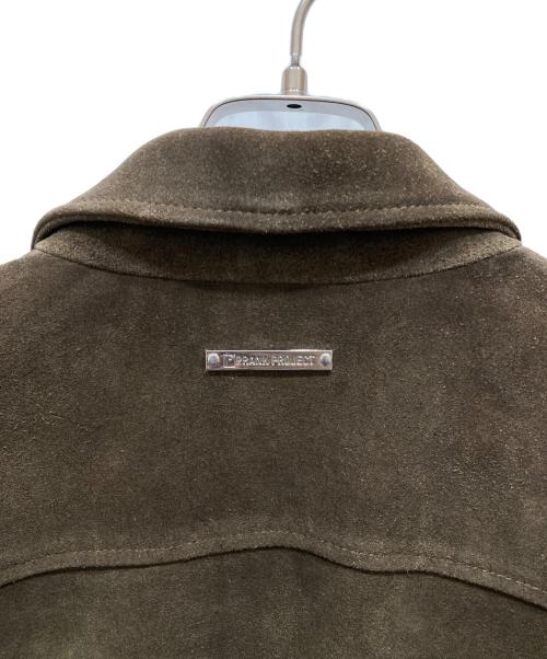 PRANK PROJECT（プランクプロジェクト）PRANK PROJECT (プランクプロジェクト) スウェードクロップドモトジャケット ブラウン サイズ:不明の古着・服飾アイテム
