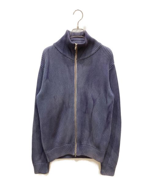 Maison Margiela（メゾンマルジェラ）Maison Margiela (メゾンマルジェラ) ドライバーズニット パープル サイズ:SIZE 2の古着・服飾アイテム