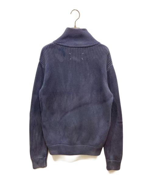 Maison Margiela（メゾンマルジェラ）Maison Margiela (メゾンマルジェラ) ドライバーズニット パープル サイズ:SIZE 2の古着・服飾アイテム