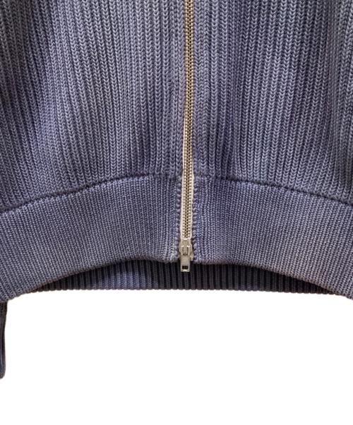 Maison Margiela（メゾンマルジェラ）Maison Margiela (メゾンマルジェラ) ドライバーズニット パープル サイズ:SIZE 2の古着・服飾アイテム