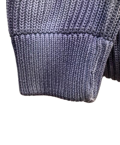 Maison Margiela（メゾンマルジェラ）Maison Margiela (メゾンマルジェラ) ドライバーズニット パープル サイズ:SIZE 2の古着・服飾アイテム
