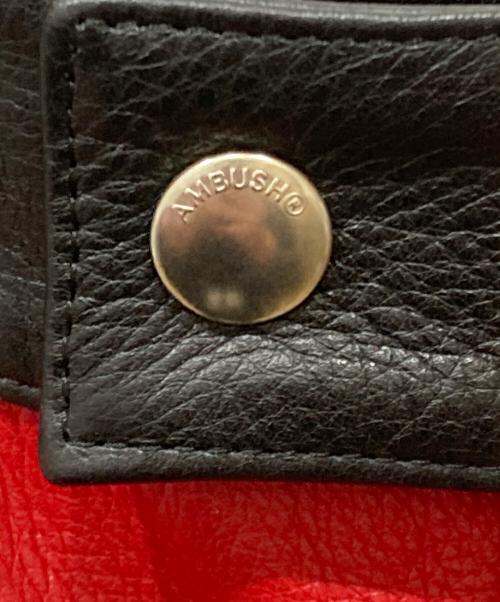 AMBUSH（アンブッシュ）AMBUSH (アンブッシュ) レザーセットアップ レッド×グリーン サイズ:SIZE 2の古着・服飾アイテム