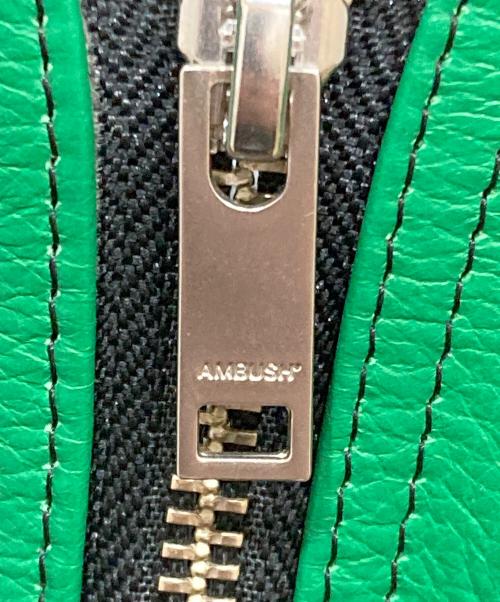 AMBUSH（アンブッシュ）AMBUSH (アンブッシュ) レザーセットアップ レッド×グリーン サイズ:SIZE 2の古着・服飾アイテム