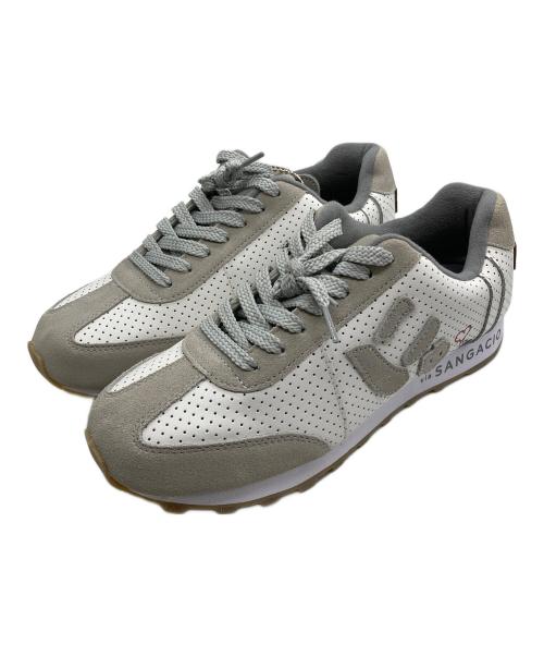 Sangacio（サンガッチョ）Sangacio (サンガッチョ) ローカットスニーカー ホワイト サイズ:SIZE 25cmの古着・服飾アイテム