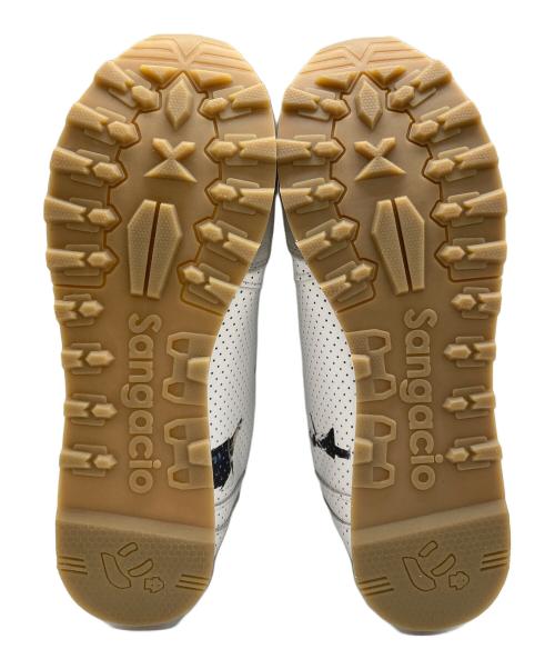 Sangacio（サンガッチョ）Sangacio (サンガッチョ) ローカットスニーカー ホワイト サイズ:SIZE 25cmの古着・服飾アイテム