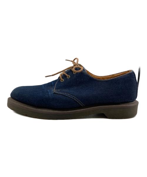 Dr.Martens（ドクターマーチン）Dr.Martens (ドクターマーチン) CAGNEY DENIM３ホールシューズ インディゴ サイズ:UK8の古着・服飾アイテム