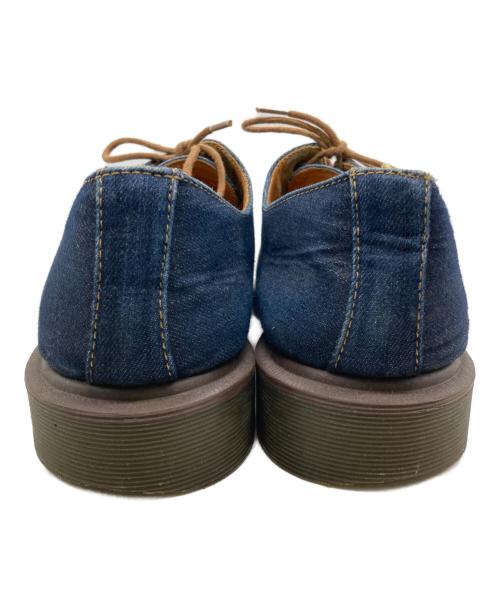 Dr.Martens（ドクターマーチン）Dr.Martens (ドクターマーチン) CAGNEY DENIM３ホールシューズ インディゴ サイズ:UK8の古着・服飾アイテム