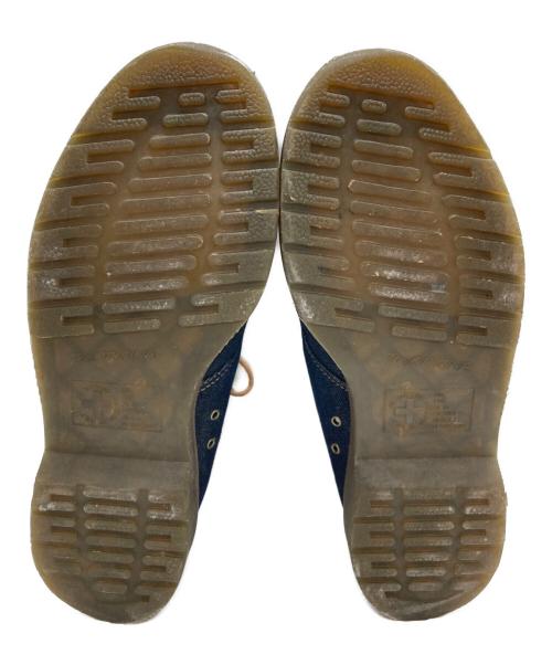 Dr.Martens（ドクターマーチン）Dr.Martens (ドクターマーチン) CAGNEY DENIM３ホールシューズ インディゴ サイズ:UK8の古着・服飾アイテム