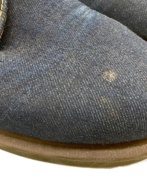 Dr.Martens（ドクターマーチン）Dr.Martens (ドクターマーチン) CAGNEY DENIM３ホールシューズ インディゴ サイズ:UK8の古着・服飾アイテム
