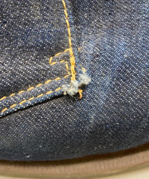 Dr.Martens（ドクターマーチン）Dr.Martens (ドクターマーチン) CAGNEY DENIM３ホールシューズ インディゴ サイズ:UK8の古着・服飾アイテム