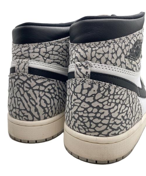 NIKE（ナイキ）NIKE (ナイキ) RETRO HIGH OG グレー×ホワイト サイズ:28cmの古着・服飾アイテム