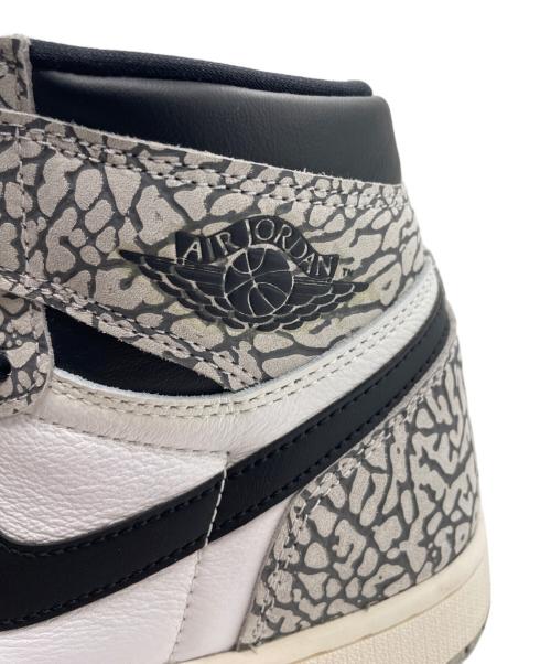 NIKE（ナイキ）NIKE (ナイキ) RETRO HIGH OG グレー×ホワイト サイズ:28cmの古着・服飾アイテム