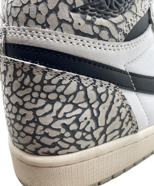 NIKE（ナイキ）NIKE (ナイキ) RETRO HIGH OG グレー×ホワイト サイズ:28cmの古着・服飾アイテム