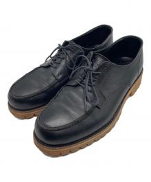 PADRONE（パドローネ）の古着「Uレザーシューズ」｜ブラック