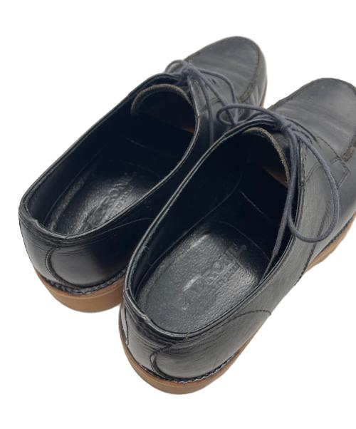 PADRONE（パドローネ）PADRONE (パドローネ) Uレザーシューズ ブラック サイズ:40の古着・服飾アイテム