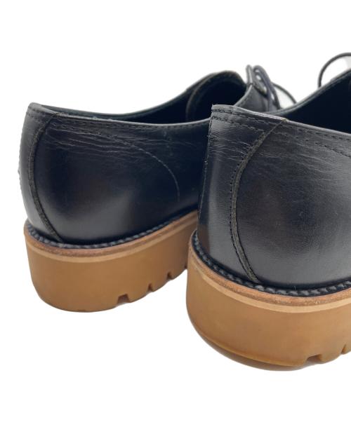 PADRONE（パドローネ）PADRONE (パドローネ) Uレザーシューズ ブラック サイズ:40の古着・服飾アイテム