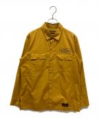 NEIGHBORHOODネイバーフッド）の古着「CLASSIC WORK/C-SHIRT.LS」｜オレンジ