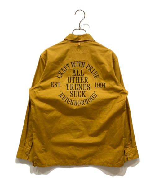NEIGHBORHOOD（ネイバーフッド）NEIGHBORHOOD (ネイバーフッド) CLASSIC WORK/C-SHIRT.LS オレンジ サイズ:Ⅿの古着・服飾アイテム