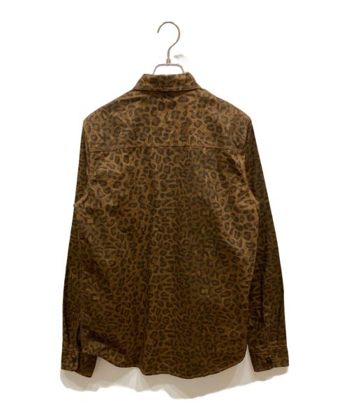 CarHartt（カーハート）CarHartt (カーハート) NEIGHBORHOOD (ネイバーフッド) L/S TRACEY LEOPARD SHIRT ブラウン サイズ:Ⅿの古着・服飾アイテム