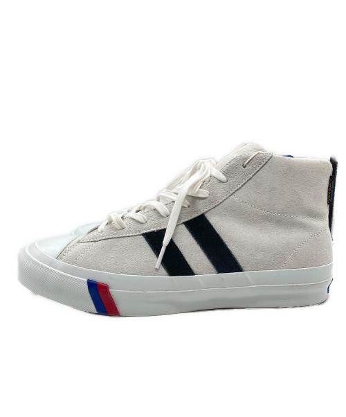 PRO-Keds（プロケッズ）PRO-Keds (プロケッズ) ロイヤルプラス スエード ハイ 〈ウォータープルーフ〉 グレー サイズ:SIZE 28cmの古着・服飾アイテム